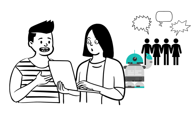 AI and human team collaboration